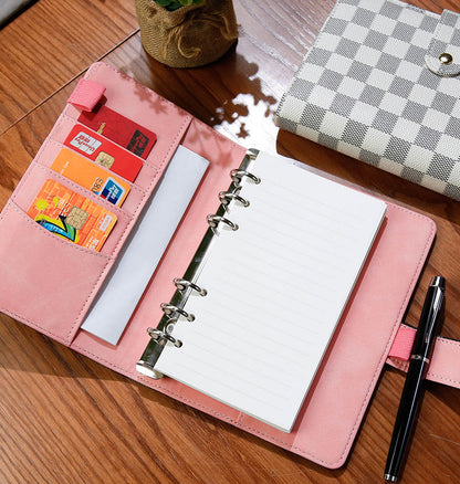 📚✨ Leatherette Checkered Notebooks + A5/A6/A7 | 3–4 WEEK TAT ✨