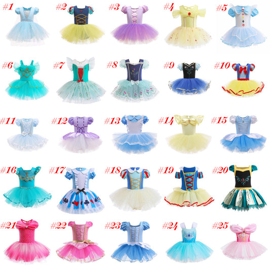 👑 Princess Tutu Dresses | 44 Colors + Characters | Sizes 12/24M–5/6T | 3–4 WEEK TAT 👑