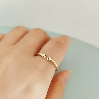 💍 Adjustable Initial Rings | 3-4 WEEK TAT