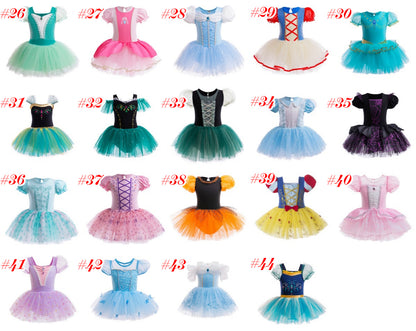 👑 Princess Tutu Dresses | 44 Colors + Characters | Sizes 12/24M–5/6T | 3–4 WEEK TAT 👑
