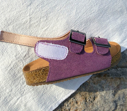 👡 Kid’s Suede Velcro Buckle Sandals | 15 Colors | Sizes 6.5C–2Y | 3-4 WEEK TAT 👡