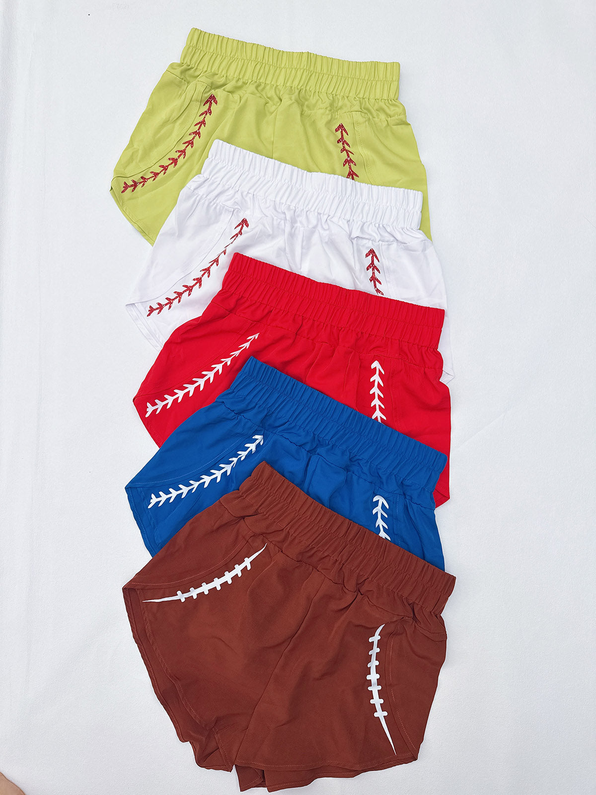🏈⚾ Mommy & Me Game Day High-Waisted Shorts | Baseball + Football | 6-8 WEEK TAT ⚾🏈