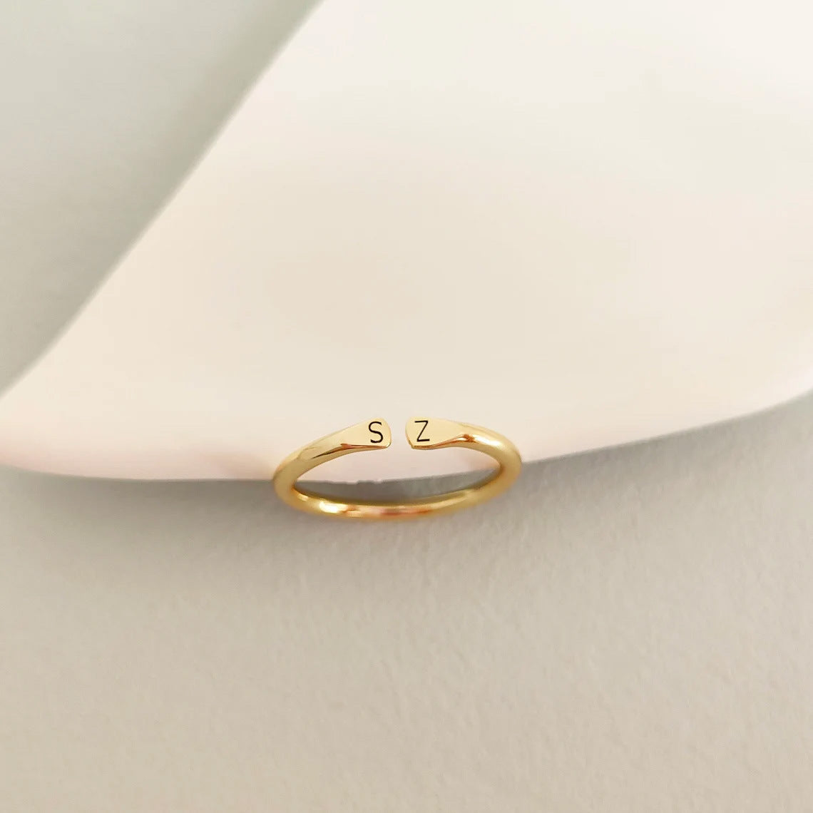 💍 Adjustable Initial Rings | 3-4 WEEK TAT