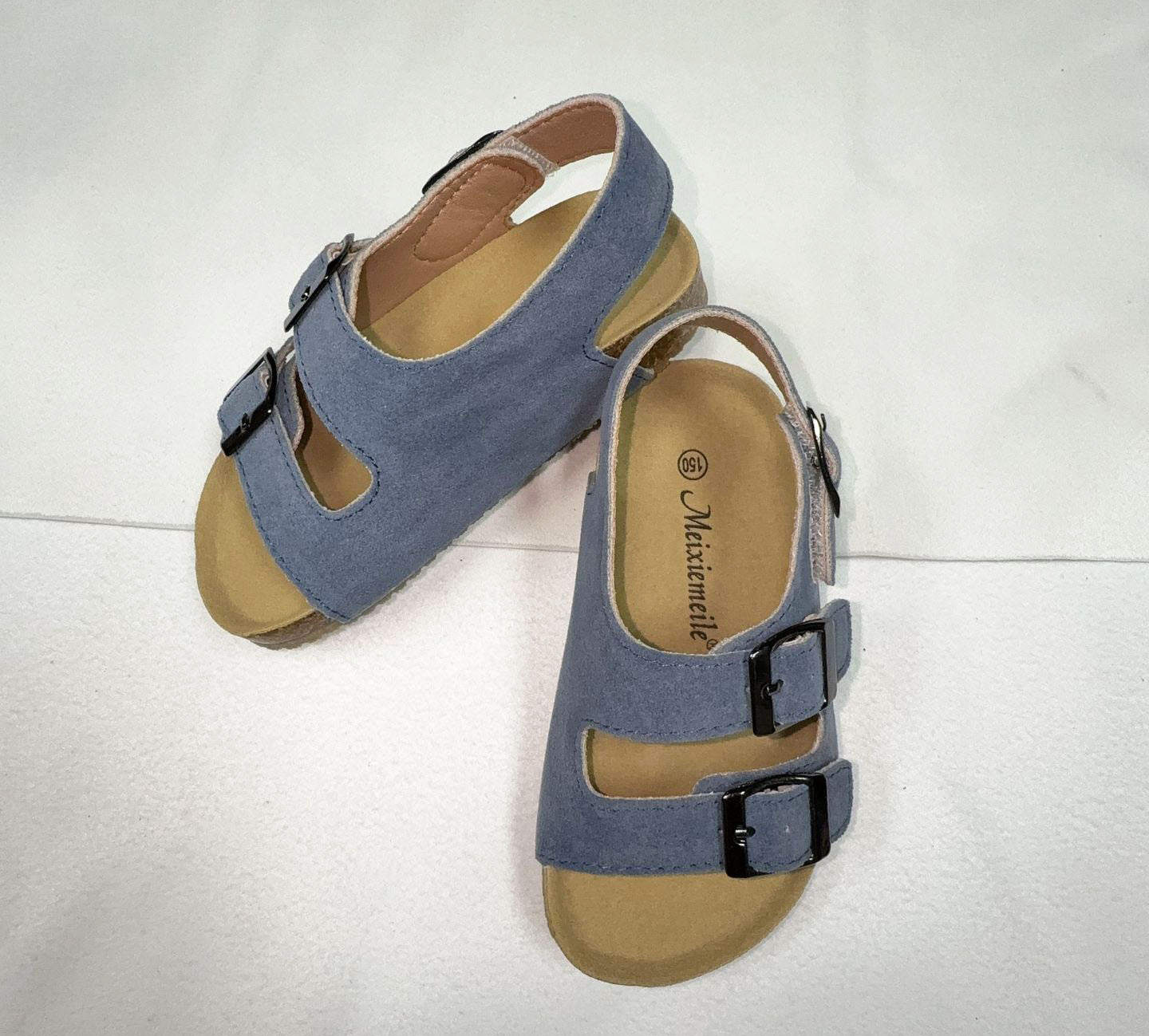 👡 Kid’s Suede Velcro Buckle Sandals | 15 Colors | Sizes 6.5C–2Y | 3-4 WEEK TAT 👡