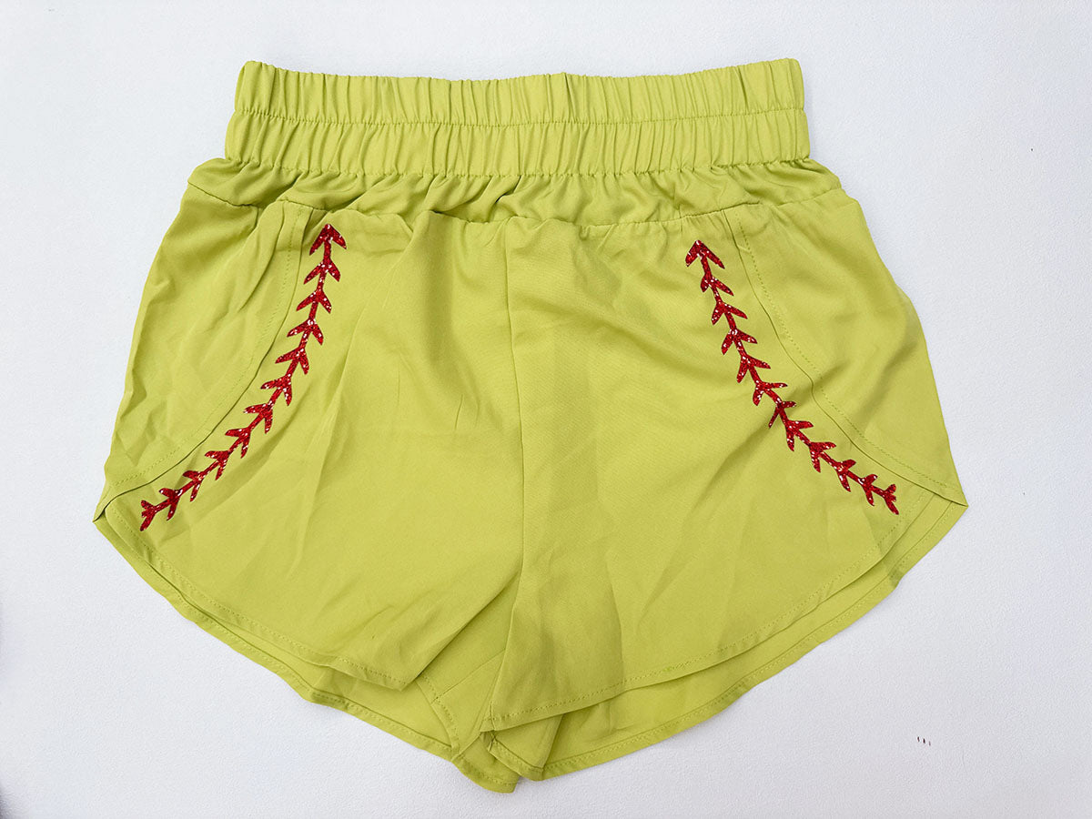 🏈⚾ Mommy & Me Game Day High-Waisted Shorts | Baseball + Football | 6-8 WEEK TAT ⚾🏈