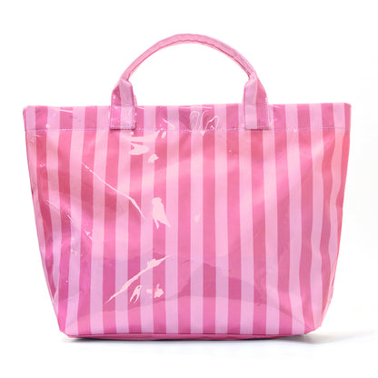 ☀️ Striped Summer PVC Tote Bag - 16 Colors/Print Options! | 3-4 Week TAT