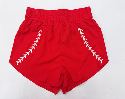 🏈⚾ Mommy & Me Game Day High-Waisted Shorts | Baseball + Football | 6-8 WEEK TAT ⚾🏈