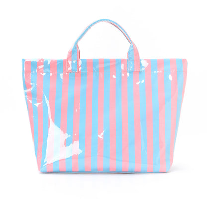 ☀️ Striped Summer PVC Tote Bag - 16 Colors/Print Options! | 3-4 Week TAT