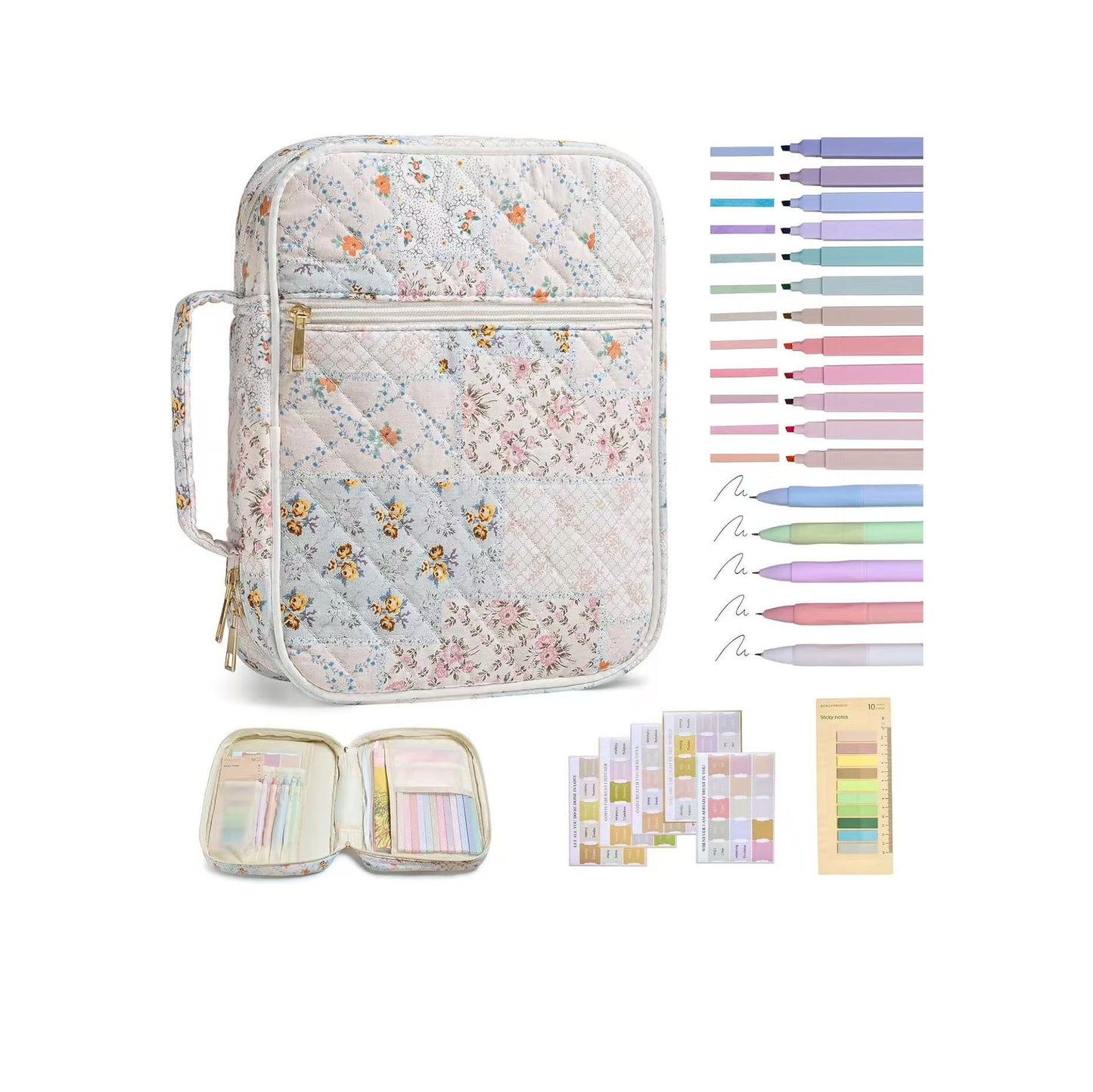 Quilted Bible Cover & Organizer Set, 7 Prints | 2-4 TAT
