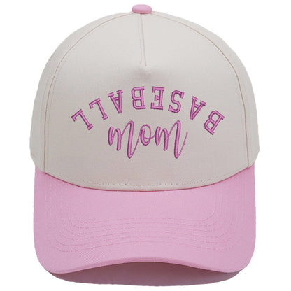 Embroidered Baseball Mom Snap Back Hat (12 Colors) | 2-4 Week TAT