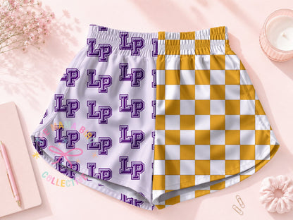 ✨🏈 Mommy & Me CUSTOM MASCOT SPLIT SHORTS| Sizes 12/24M to 2XL | 3-4 WEEK TAT 🏁✨