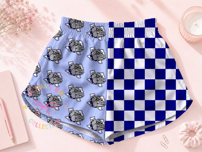✨🏈 Mommy & Me CUSTOM MASCOT SPLIT SHORTS| Sizes 12/24M to 2XL | 3-4 WEEK TAT 🏁✨