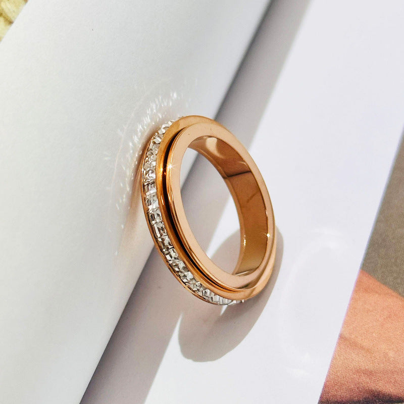✨💍 Zirconia Spinning Fidget Rings + Sizes 5–11 | 3–4 Week TAT 💍✨