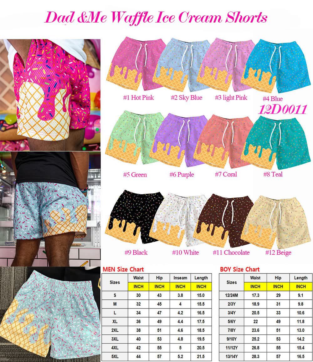🔥 Boys + Men Custom Split Shorts | Sizes 12/24M–4XL | 3–4 WEEK TAT