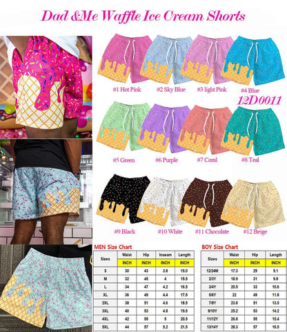 🔥 Boys + Men Custom Split Shorts | Sizes 12/24M–4XL | 3–4 WEEK TAT