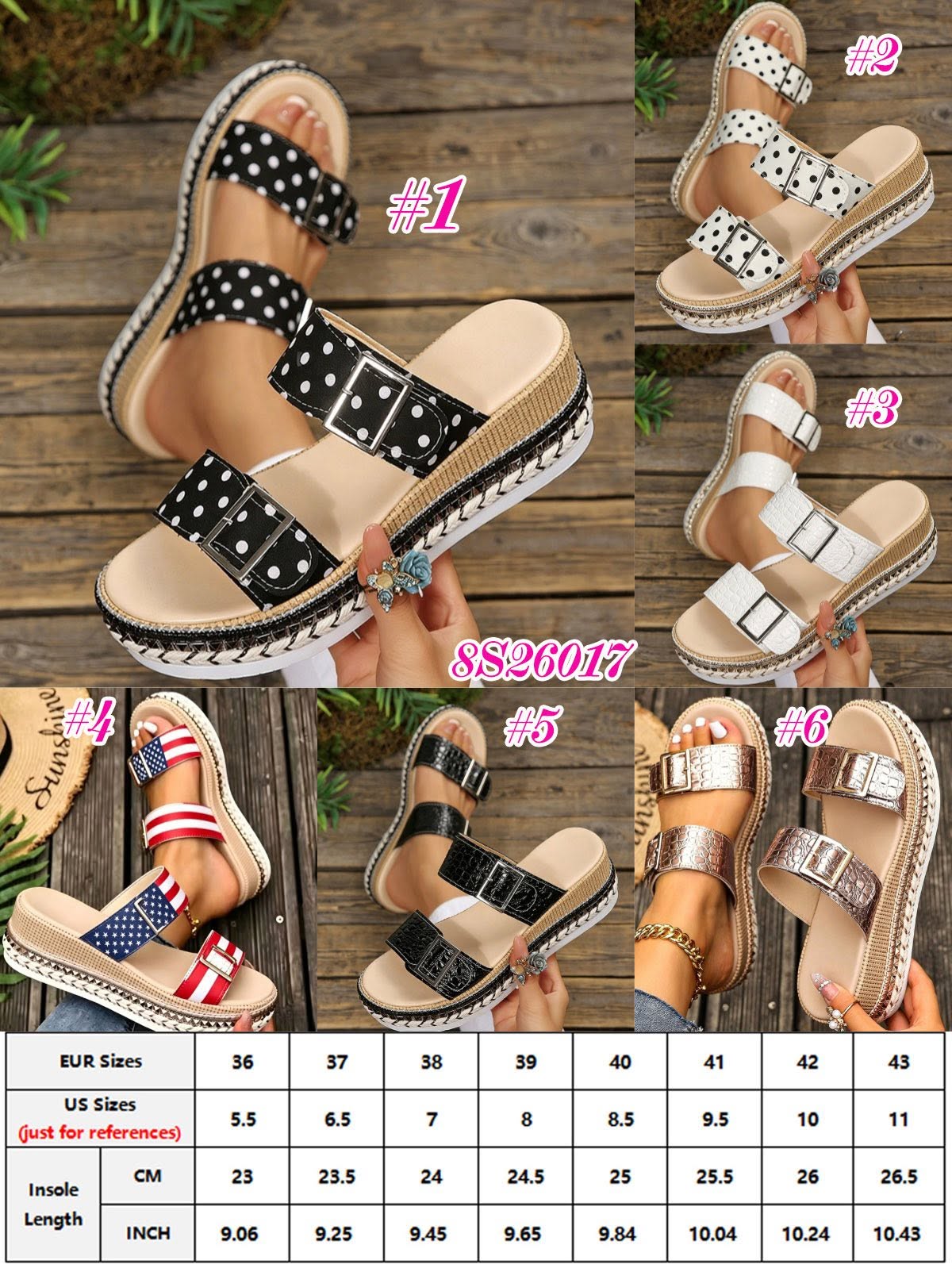 ✨ PLATFORM SANDALS 👡 + SIZES 5.5-11 | 3-4 WEEK TAT