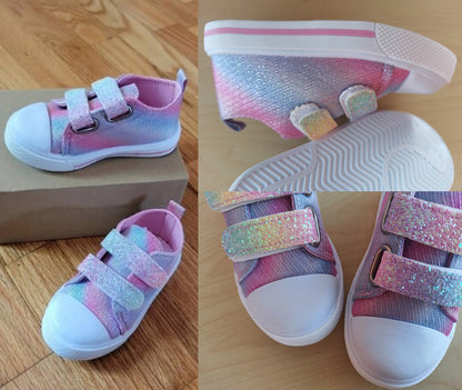 Kid's Canvas Velcro Strap Shoes (6 Prints) | 2-4 Week TAT