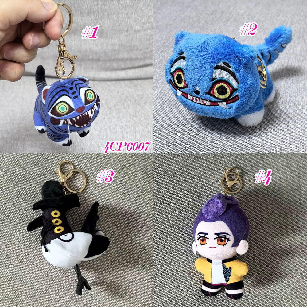 K-POP DEMON HUNTER Keychain Plushies | 2-4 Week TAT
