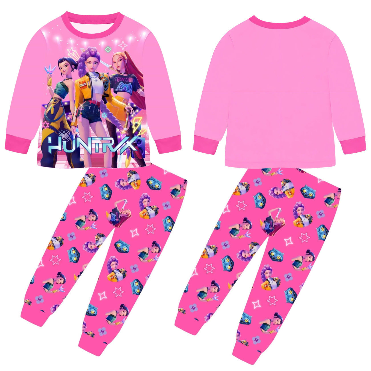 K-POP DEMON HUNTER Pajama Set, 4 Prints | 2-4 Week TAT