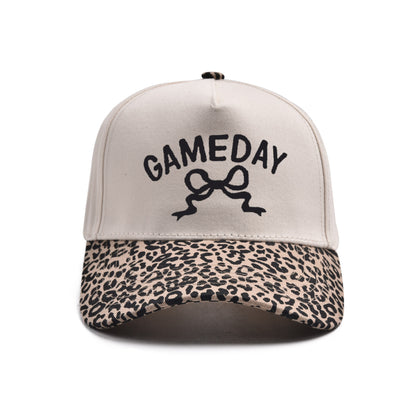 Embroidered Bow Game Day Adjustable Fit Hat (11 Color Options) | 2-4 Week TAT