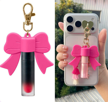 🎀 Silicone Bow Chapstick & Lipstick Holder - THREE sizes & NINE colors! | 3-4 Week TAT