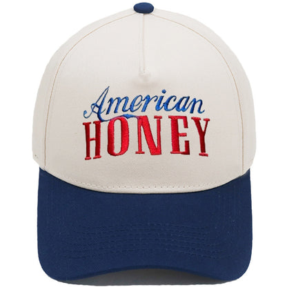 Embroidered American Honey Snap Back Hat (12 Color Options) | 2-4 Week TAT