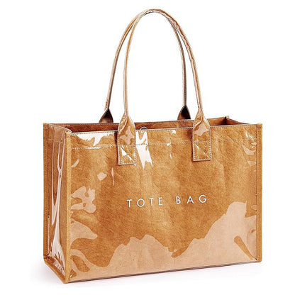 👜✨Summer Splash Wipeable PVC Tote Bag (3 Color Options) | 3-4 Week TAT