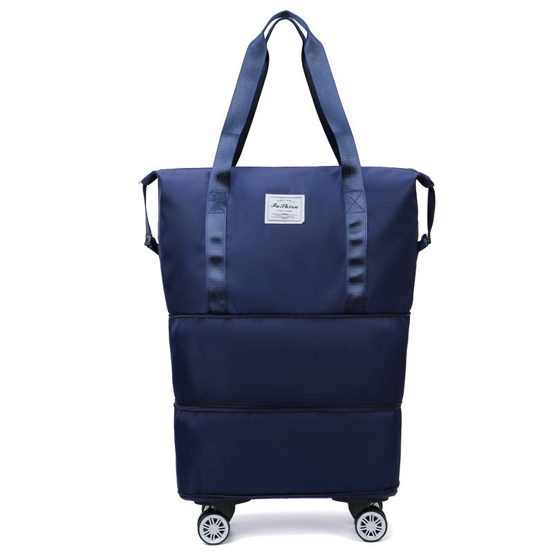 Expandable Large Capacity Rolling Duffel - 8 Color Options | 2-4 Week TAT