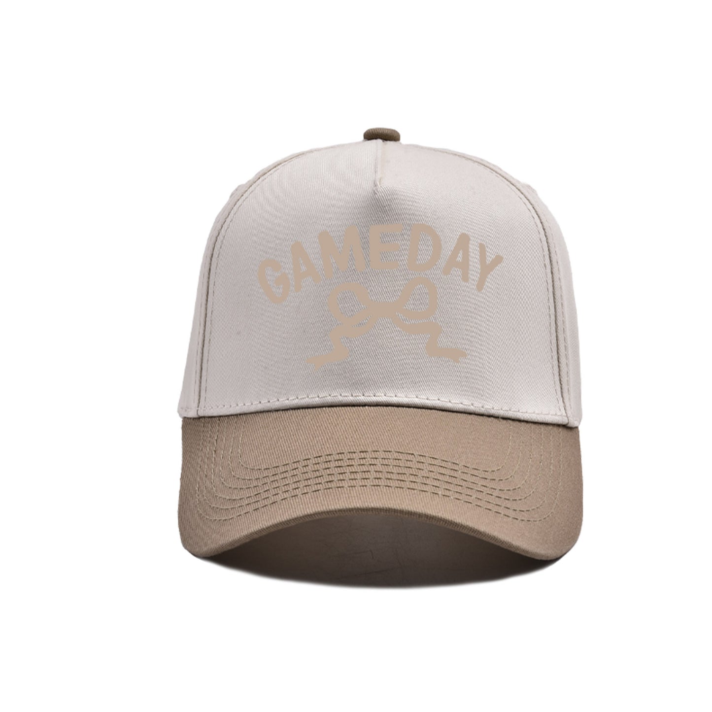 Embroidered Bow Game Day Adjustable Fit Hat (11 Color Options) | 2-4 Week TAT