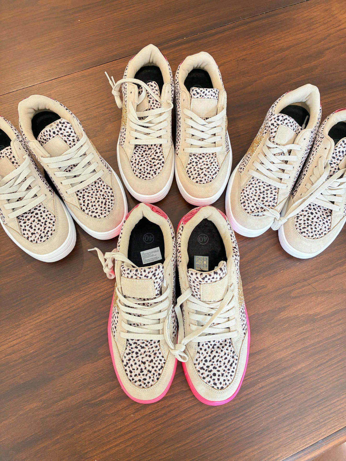 👟🐆 Leopard Print Sneakers (Wide foot friendly!) | 3-4 Week TAT