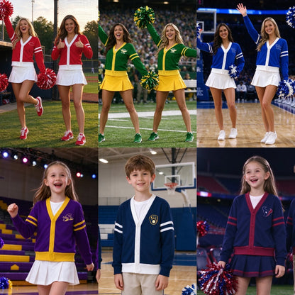 💜🐯 Custom Game Day Cardigans | Kids 2/3T–13/14T & Adults S–5XL | 3–6 Week TAT 🏈