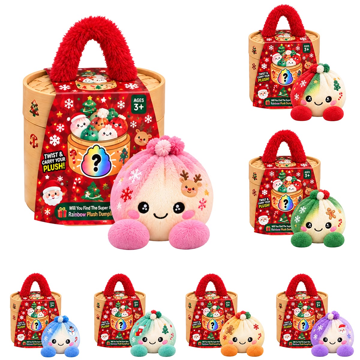 🧸🎄 Kids Dumpling Plushies | 31 Designs | EXTENDED SEA SHIPPING TAT