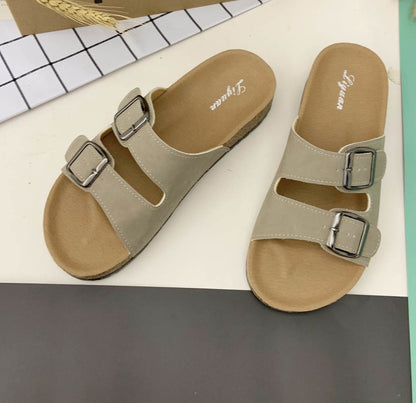 👡✨ Classic Neutral Cork Footbed Sandals 🎀 SIX COLORS! | EUR 36–42 | 3-4 Week TAT