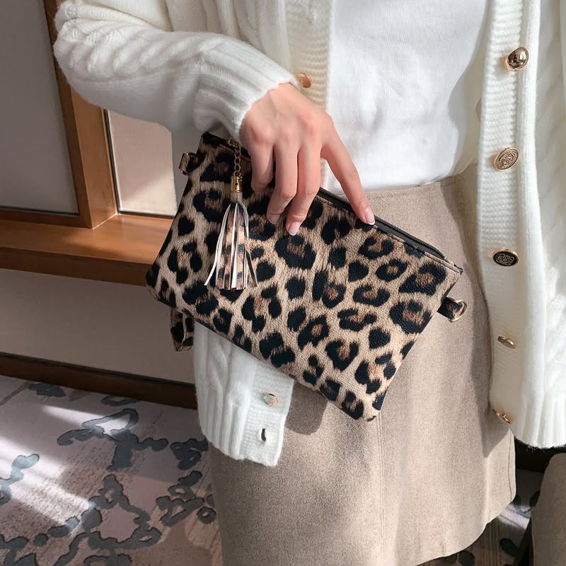🐆🎀 Faux Leather Animal Print Wristlet | 5 Prints | 3–5 WEEK TAT