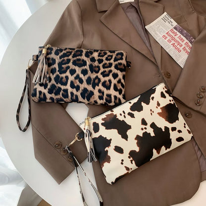 🐆🎀 Faux Leather Animal Print Wristlet | 5 Prints | 3–5 WEEK TAT