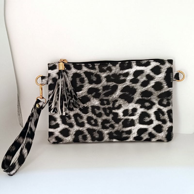 🐆🎀 Faux Leather Animal Print Wristlet | 5 Prints | 3–5 WEEK TAT