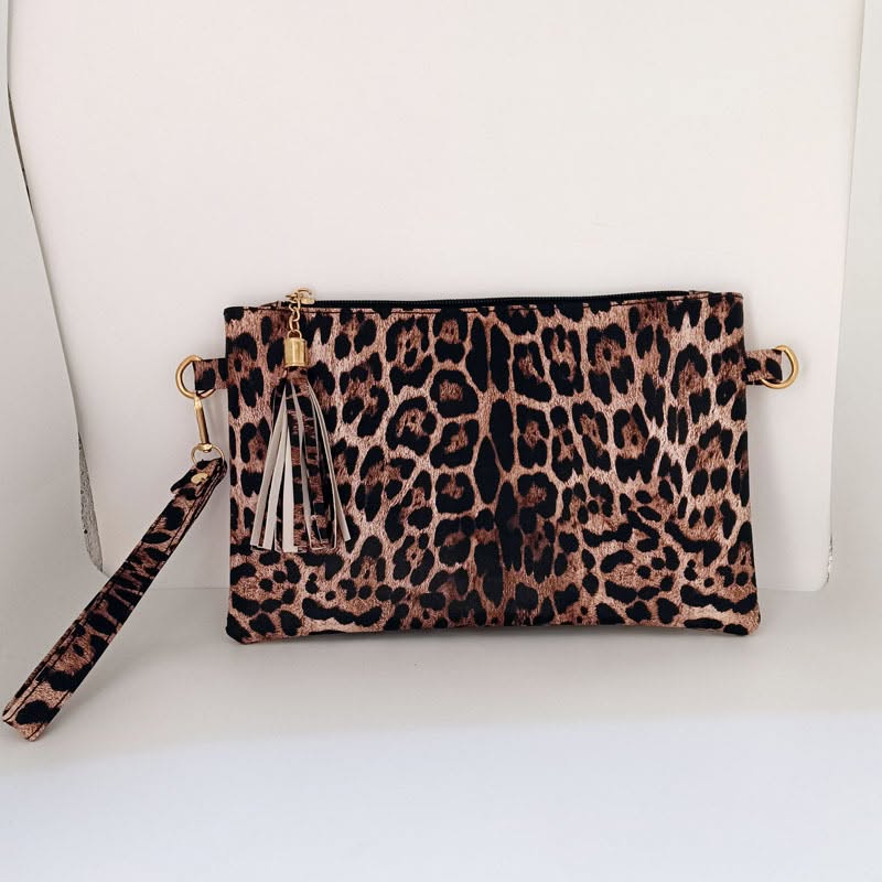 🐆🎀 Faux Leather Animal Print Wristlet | 5 Prints | 3–5 WEEK TAT