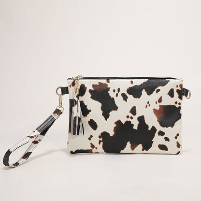 🐆🎀 Faux Leather Animal Print Wristlet | 5 Prints | 3–5 WEEK TAT