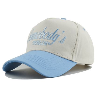 Embroidered Somebody's Problem Snap Back Hat (8 Color Options) | 2-4 Week TAT