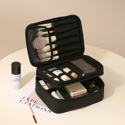🧳✨ TRAVEL TOILETRY / MAKEUP BAGS + 4 COLOR OPTIONS & DOUBLE DECKERS | 3–4 WEEK TAT ✨🧳