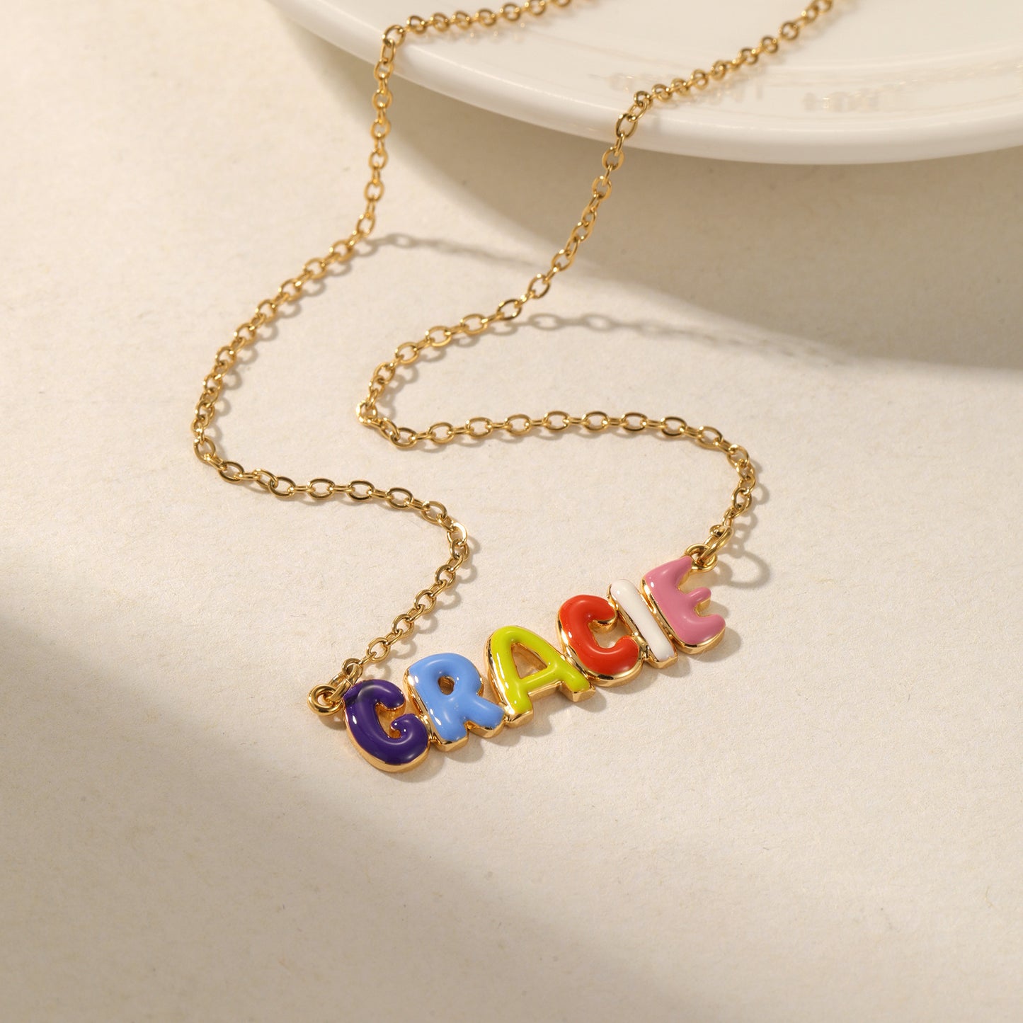 Custom Bubble Necklace GOLD OPTION | 2-4 Week TAT