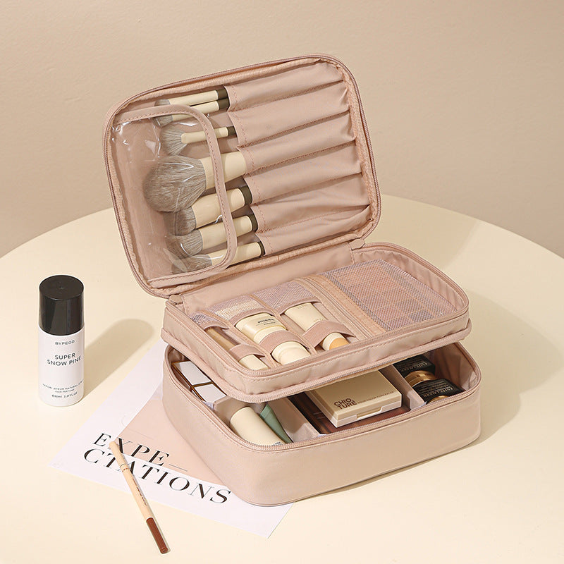 🧳✨ TRAVEL TOILETRY / MAKEUP BAGS + 4 COLOR OPTIONS & DOUBLE DECKERS | 3–4 WEEK TAT ✨🧳
