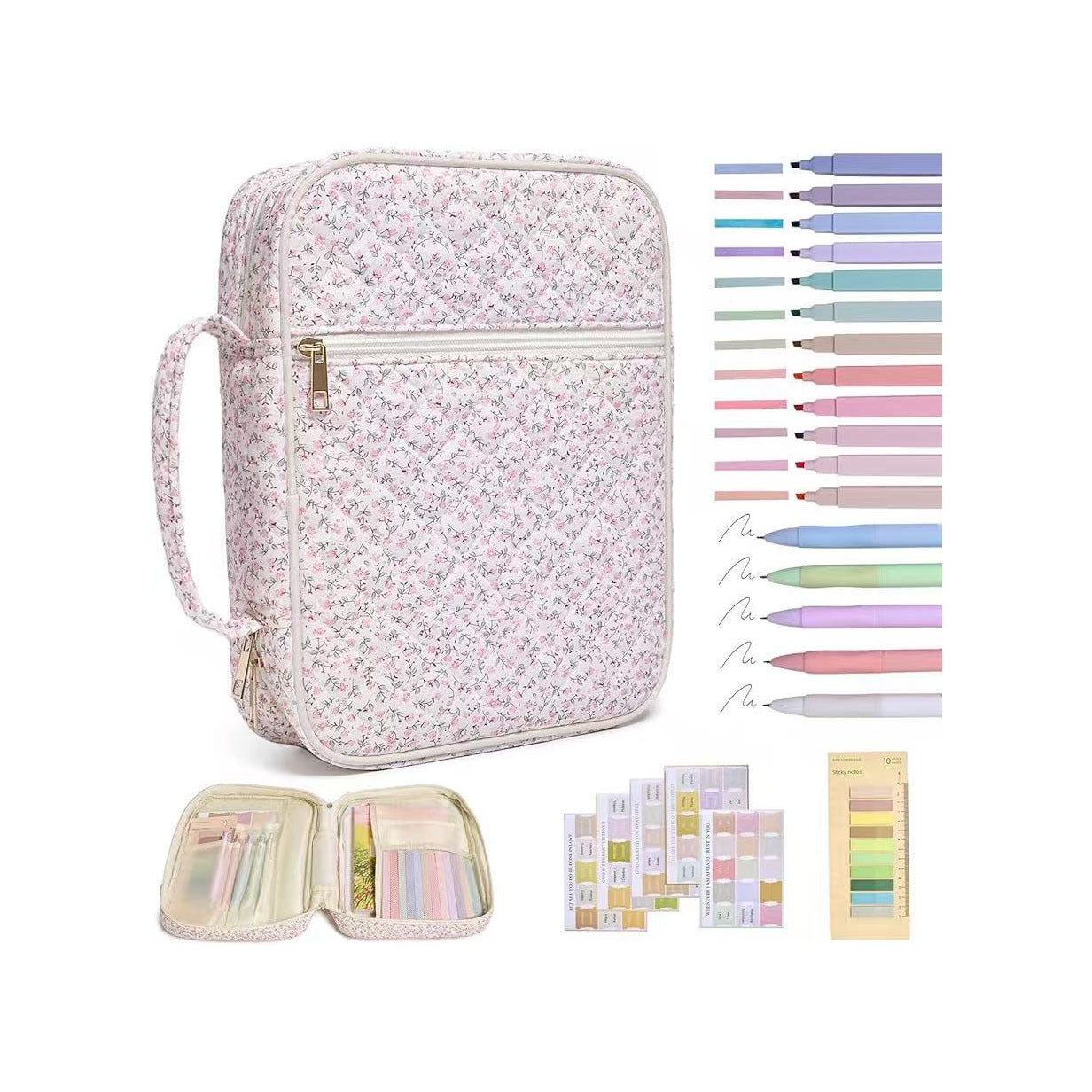 Quilted Bible Cover & Organizer Set, 7 Prints | 2-4 TAT