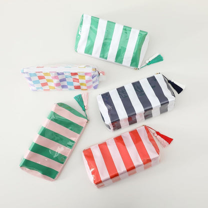 ✨ Striped Tassel Zipper Pouch - 6 Options! | 3-4 Week TAT