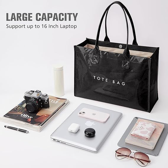 👜✨Summer Splash Wipeable PVC Tote Bag (3 Color Options) | 3-4 Week TAT