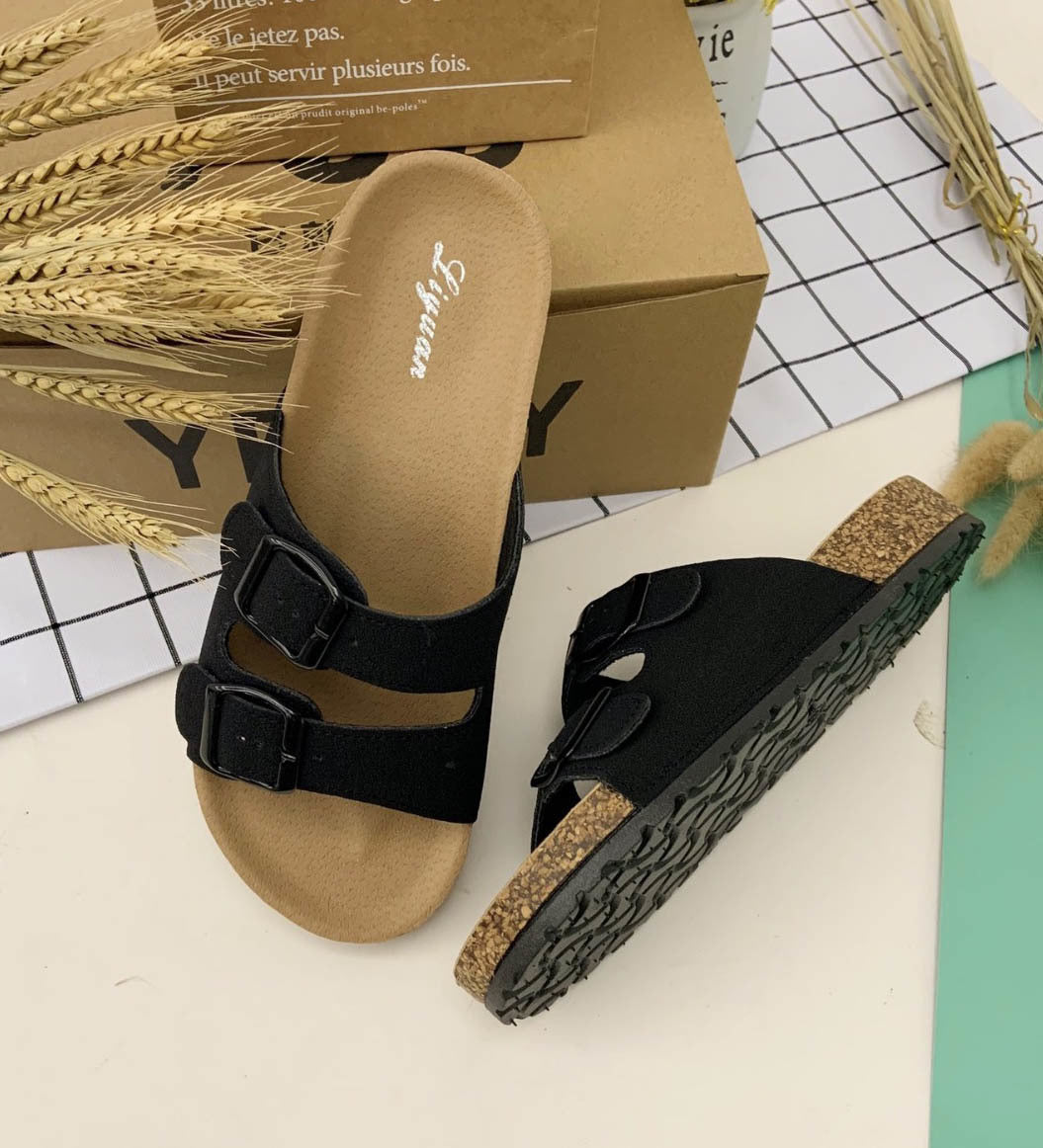 👡✨ Classic Neutral Cork Footbed Sandals 🎀 SIX COLORS! | EUR 36–42 | 3-4 Week TAT