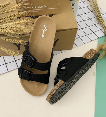 👡✨ Classic Neutral Cork Footbed Sandals 🎀 SIX COLORS! | EUR 36–42 | 3-4 Week TAT