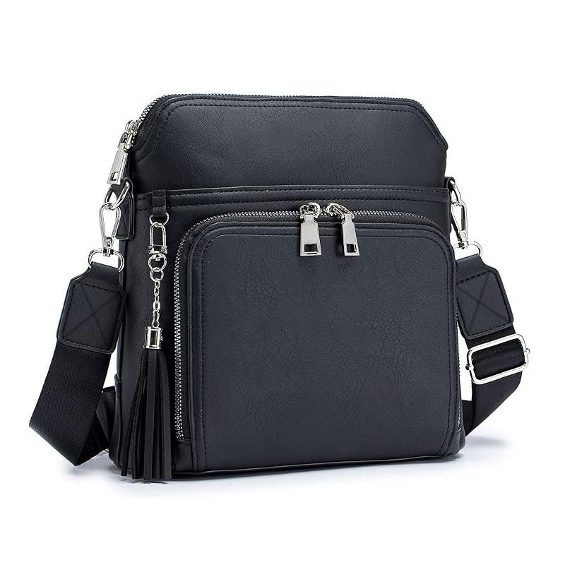 PU Leather Crossbody Purse | SIX Color Variants | TAT 2-4 Weeks