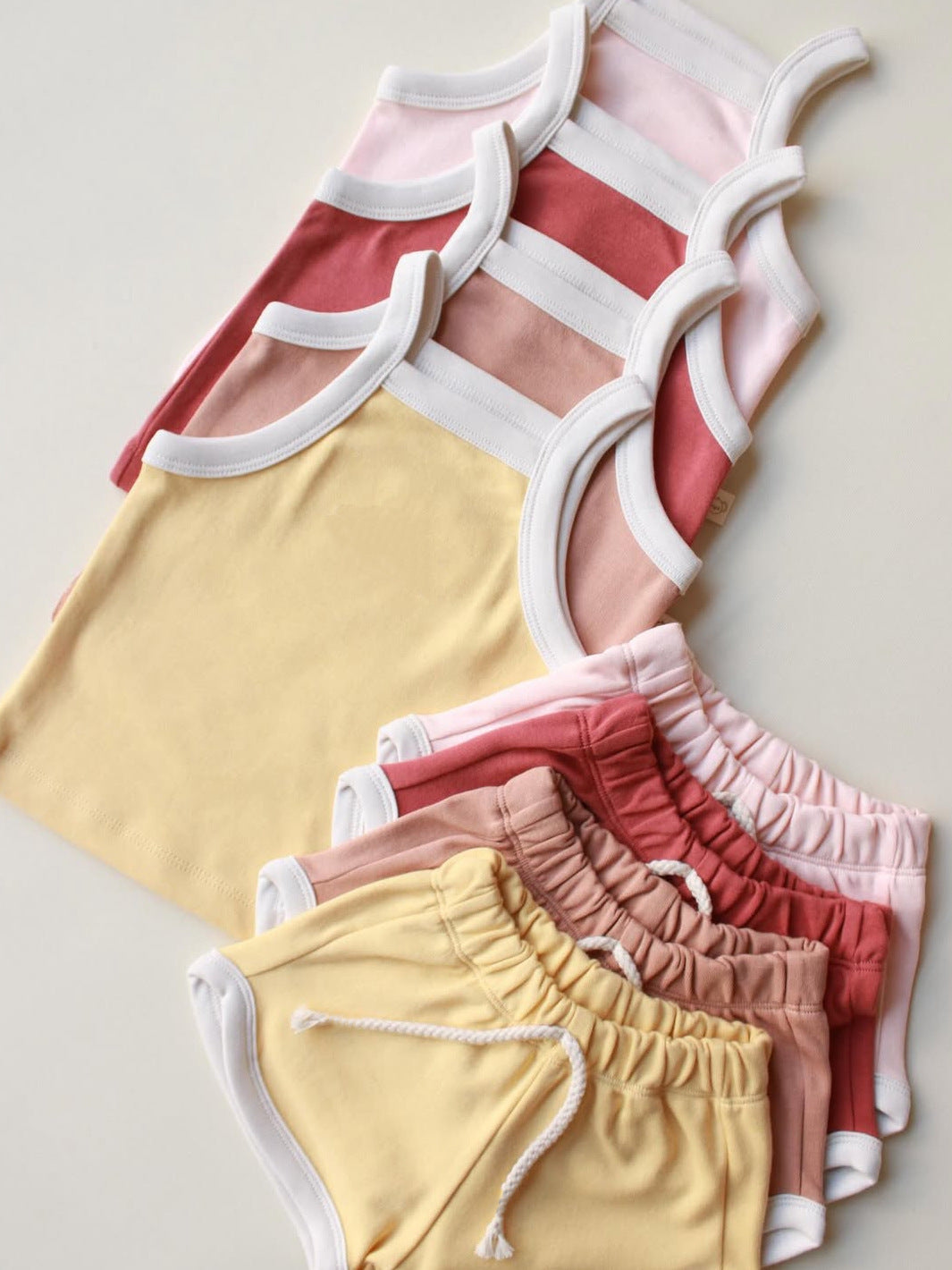 Kids Cotton Summer Track Set | 0–3M–3/4T | 3-4 Week TAT