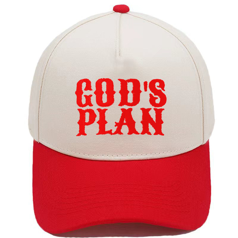 Embroidered GOD'S PLAN Snap Back Hat (14 Colors) | 2-4 Week TAT
